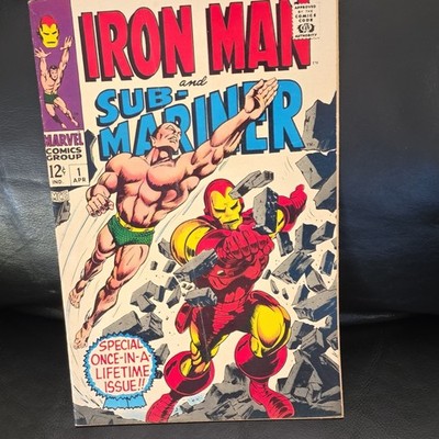 Marvel Comics Iron Man & Sub-Mariner #1 Key Issue Silver Age 1968