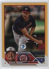 2023 Topps Series 1 1st Edition Gold Foil Erick Fedde #258 15ur