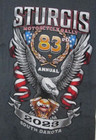 2023 STURGIS Motorcycle Rally Black T Shirt Harley Davidson Men's Size Small S — photo 4