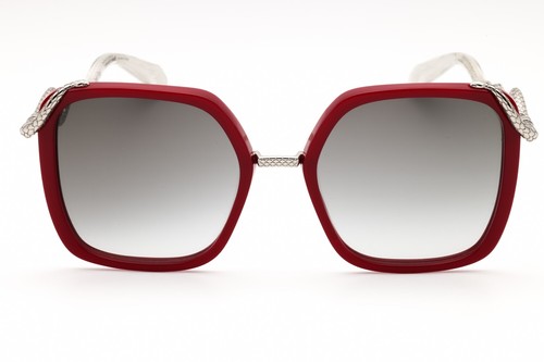 ROBERTO CAVALLI SRC003M 09EZ Sunglasses Red Frame Grey Gradient Lenses 55mm - Picture 2 of 4
