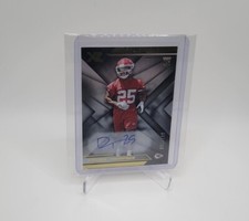 DARWIN THOMPSON 2019 Panini XR 91/199 Rookie Autograph KANSAS CITY CHIEFS