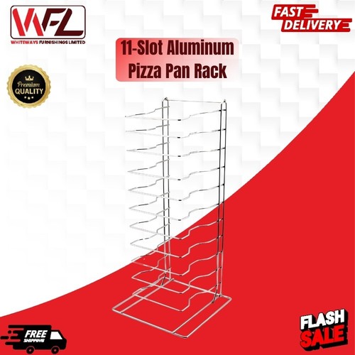 Pizza Pan Rack Slot Shelf Stand for Stacking Deep Pans Trays Screen Separator - Picture 4 of 11
