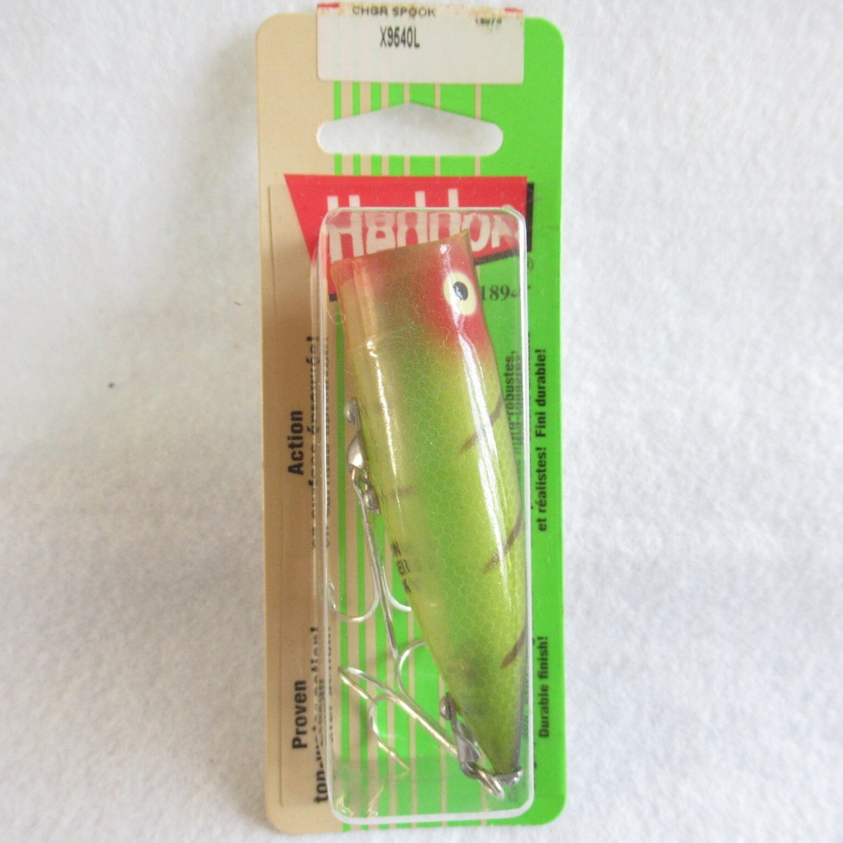 ルアー・フライ Heddon Chugger Spook 9540 XRY NIP HEDDON CHUGGER SPOOK X9540 #L (NIP) | eBay