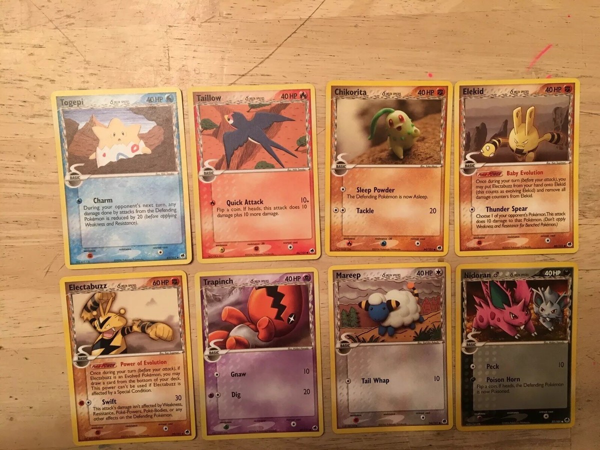 EX Dragon Frontiers Delta Species Pokemon Cards Including Alternative Art