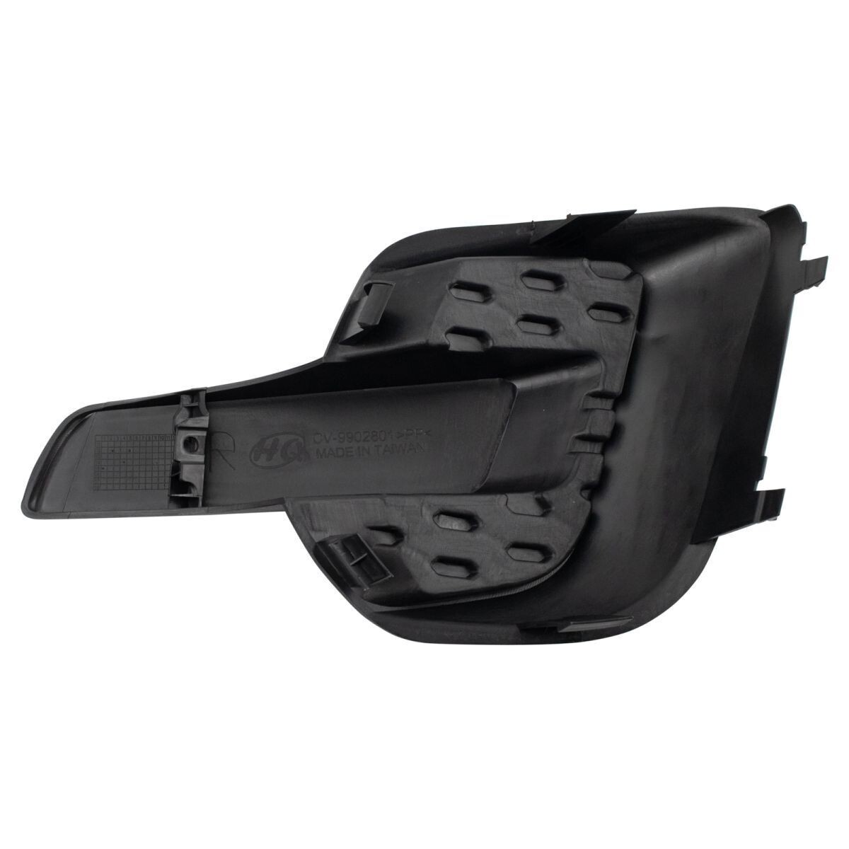 OEM GM Front Left Driver Grille Fog Light Hole Cover – Fits 2010-2015 Chevy Equinox, Part #25798751, Black