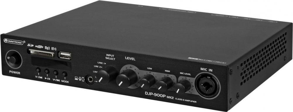 3161807 Omnitronic OMNITRONIC DJP-900P MK2 Class-D Verstärker (10451607)