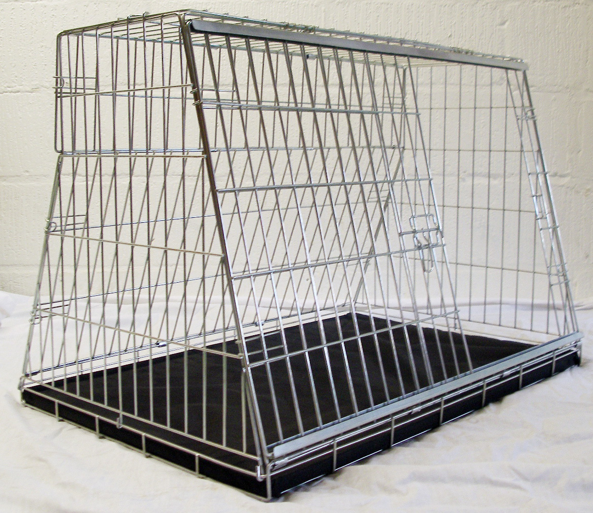 Pet Travel Crate for Car Dog Cage for Boot Transport Puppy Safety