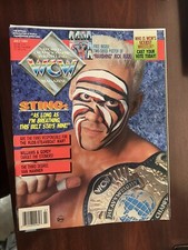 WCW Magazine July 1992 Sting Cover Ravishing Rick Rude Poster WWF NWA New