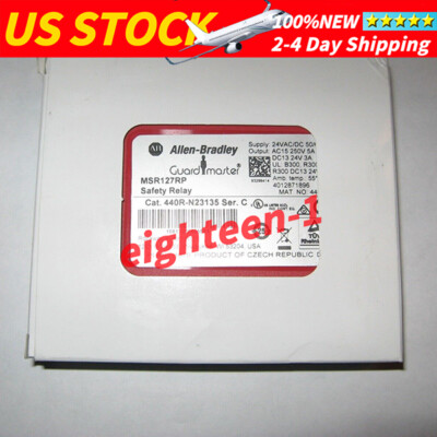 Brand New Allen Bradley 440R-N23135 Single Function Safety Relays Free Shipping