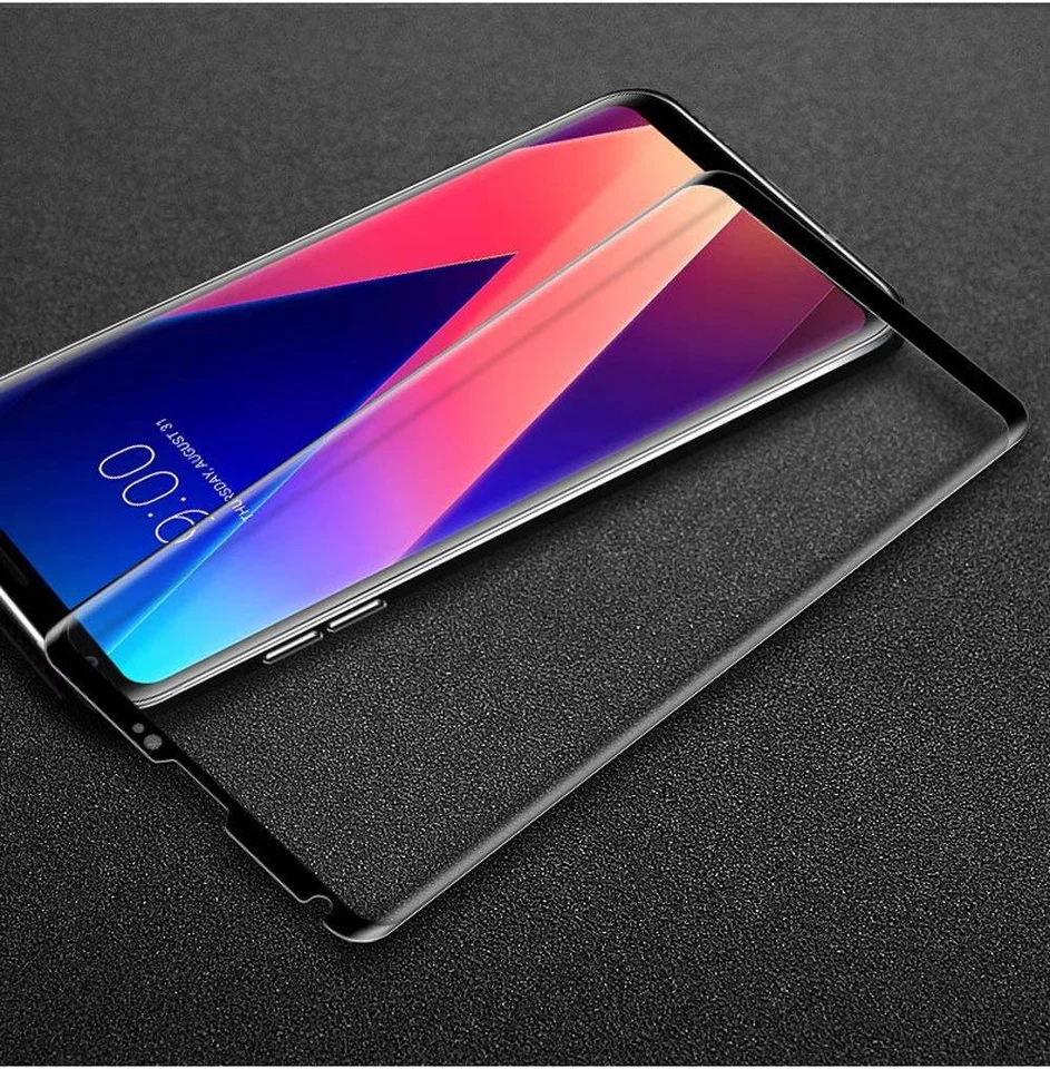 For LG V30 / V30 Plus / V30S ThinQ - 3D Curved Tempered Glass Screen Protector - Image 2 of 4