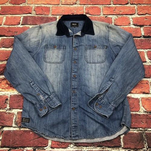 HUF Over Shirt Jacket Shacket Mens 