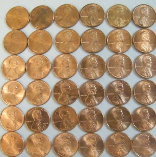 Lincoln Cent Penny Set 1953-2025 PDS Collection 162 Coins Choice BU Mem & Shield - Picture 3 of 11