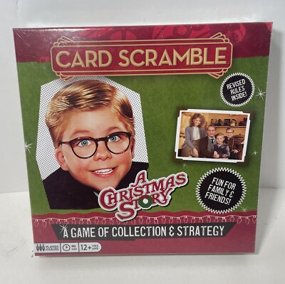Card Scramble A Christmas Story Game - NEW SEALED 