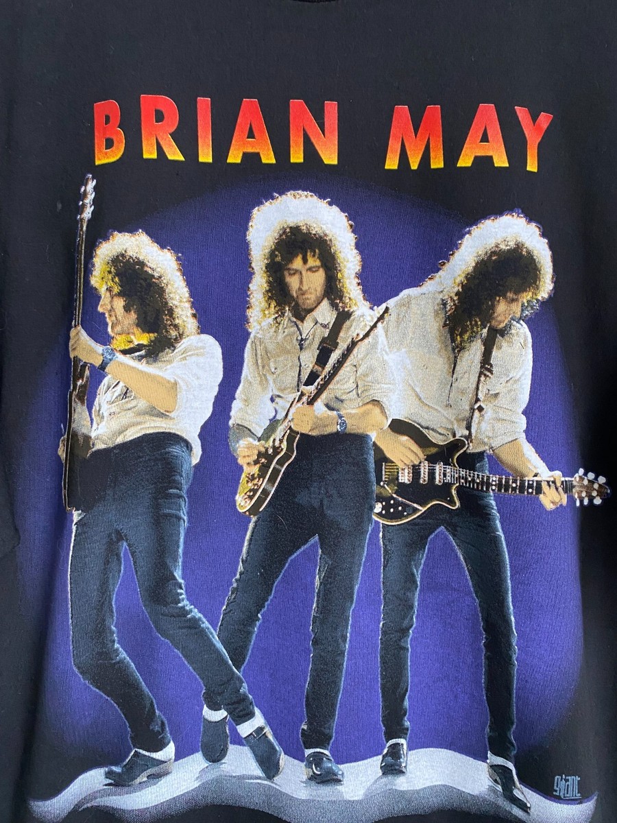 vintage 90s Brian May tour t-shirt size L | eBay