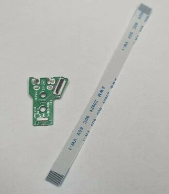 PS4 Controller Ladebuchse USB Platine Board JDM-050 JDS-055 + Flexkabel 12 PIN