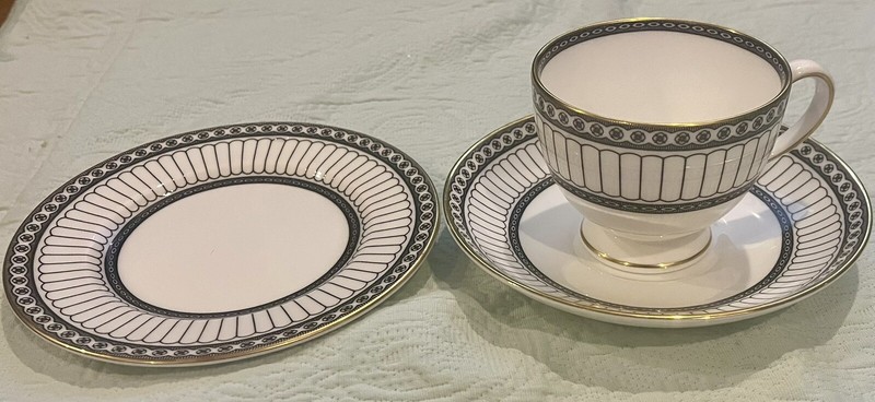 Wedgwood Colonnade Bread and Butter Plate And Cup And Saucer Set