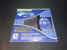 Interact Memory Manager Plus Sony Playstation 2 PS2 Disc & Sleeve Mint