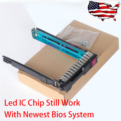 2.5'' SFF SATA HDD Hot-Swap Tray Caddy For HP DL385p DL560 ML350p G8 Gen8 G9 Gen9