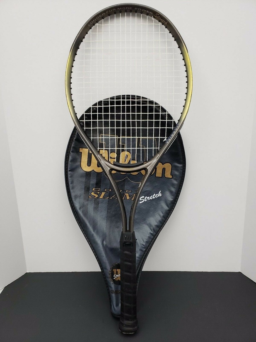 ウィルソン　COURT Wilson Court Slam Stretch Tennis Racket with Cover | eBay