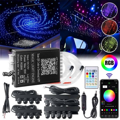 RGBW Headliner Meteor Star Light Shooting Car Music Ceiling Fiber Optic Light  P