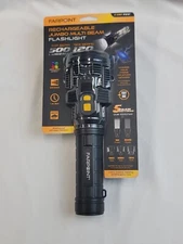 Farpoint • COB TEC Rechargeable Jumbo Multibeam Flashlight 500/120 Lumens.