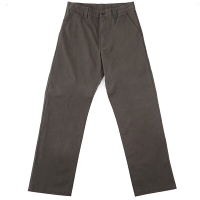 Aspesi 'Rothko' Wide-Leg Dark Green Waxed Cotton Pants 32 (Eu 48) New