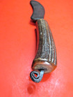 REVOLUTIONARY WAR ERA HAND FORGED KNIFE FILE STAG 1700S ANCIENT ANTIQUE  RARE EX — photo 3