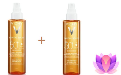 Vichy Capital Soleil Cell Protect Invisible Oil SPF50+, 200ml