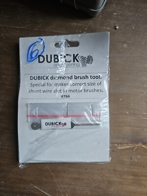 DUBICK Diamond motor brush tool (for shunting) - #766