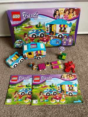 Lego Friends Summer Caravan 41034 Boxed With Instructions - Main Image
