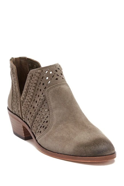 VINCE CAMUTO PRASATA SUEDE BOOTIE WOMEN S SHOES SIZE 7.5 M eBay