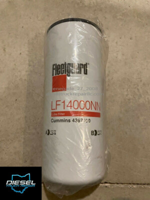 New Genuine Cummins Fleetguard LF14000NN Oil Filter Cummins 4367100
