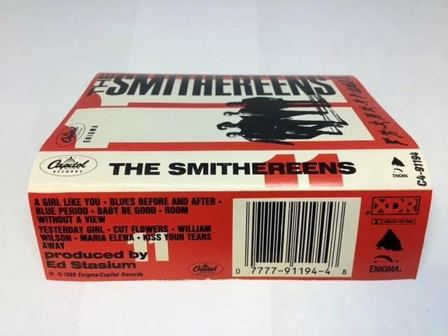 THE SMITHEREENS Audio Cassette Tape 11 1989 Enigma Capitol Records USA C4-91194 - Image 2 of 4