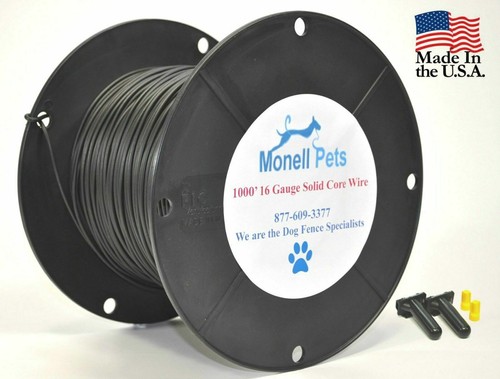 16 Gauge Heavy Duty Superior Solid Dog Fence Boundary Wire Continuous Spool - Picture 4 of 6