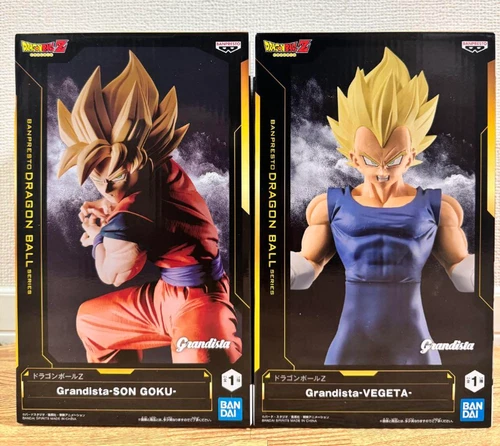 BANPRESTO DRAGON BALL Z Grandista SON GOKU VEGETA Super Saiyajin Figura Juego de 2