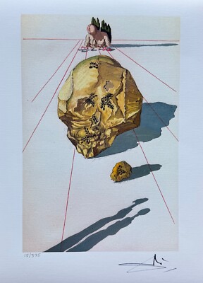 Salvador Dali Divine Comedy HYPOCRITES Facsimile Signed Numbered Giclee 16 x 12''
