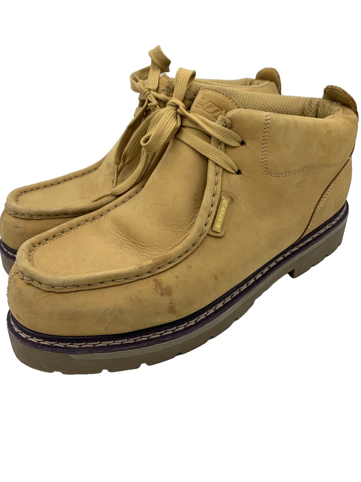 Botas de gamuza marrón Lugz para hombre
