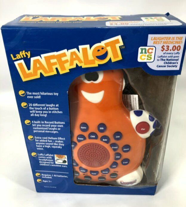 iaugh. ラフドット Laffy Laffalot Laughing Fun Machine Toy 20 Programmed Laughs