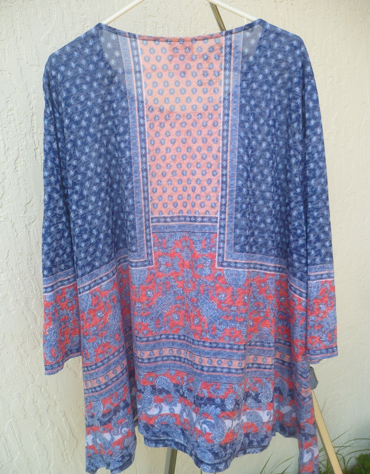 RUBY RD 3X PLUS PATCH PRINT LIGHTWEIGHT BLUE ORAN… - image 3