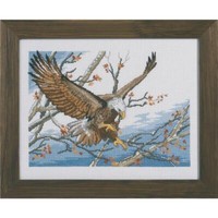 "Permin Kreuzstich Stickpackung \"Adler\", ZäHlmuster, 29X37Cm, 90-9319"