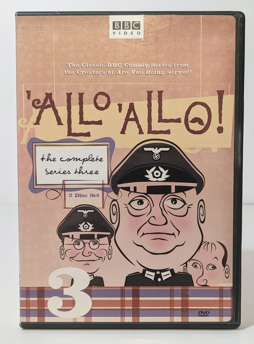 (未使用･未開封品)Allo Allo: Complete Series Three [DVD] Allo Allo! - The Complete Series Three (DVD, 2005, 2-Disc