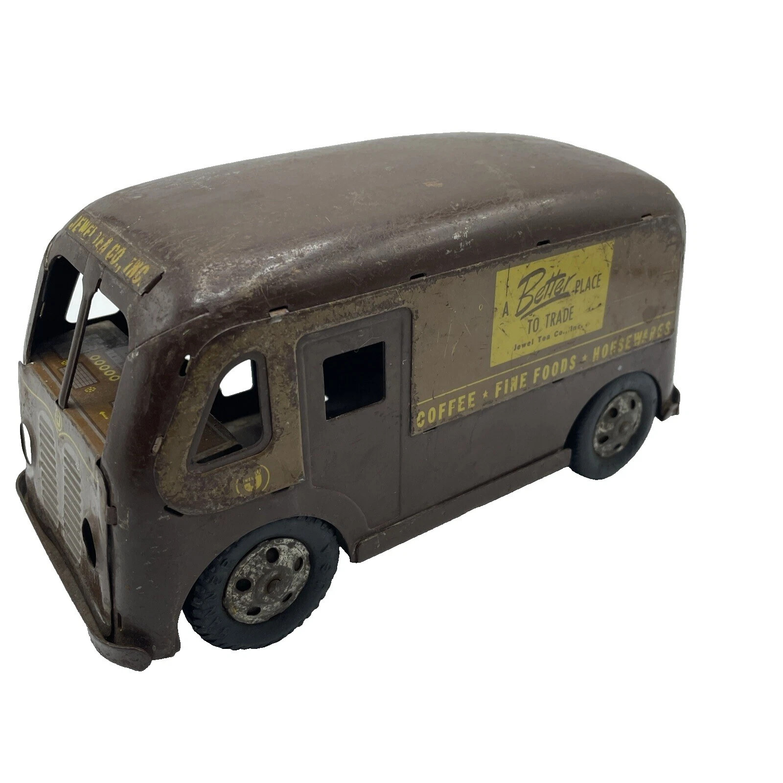 Pressed Steel Vintage Manufacture Diecast Delivery Trucks