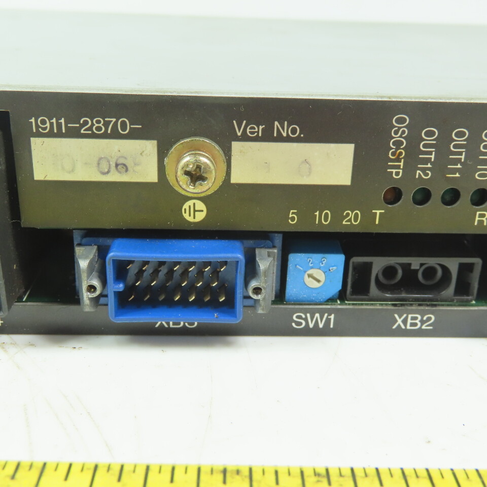 Okuma 1911-2870 70-068 FUB-DR3 Servo Drive Controller Module Card Ver. 1.0