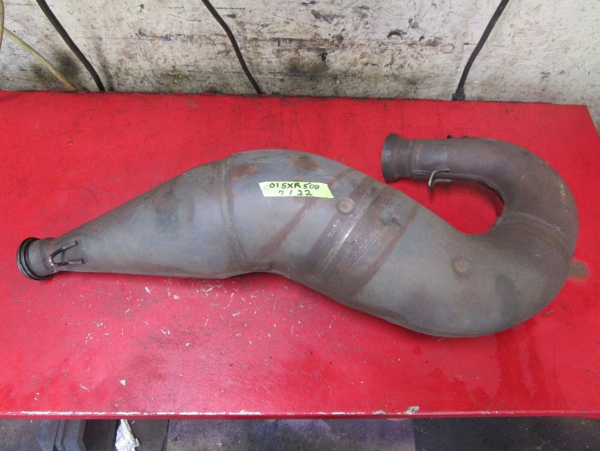 01 Yamaha SXR 500 Snowmobile Exhaust Pipe Chamber SX500R | eBay