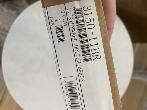 Rev-A-Shelf 3150-11BR 11 Zoll Unterschrank Weinglas Stielglas Halter, Messing X4 - Bild 2 von 3