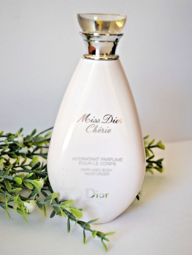 MISS DIOR CHERIE by DIOR 6.8 FL oz / 200 ML Perfumed Body Moisturizer 85% Full