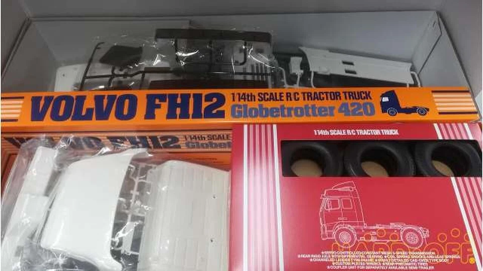 Tamiya 56312 1/14 EP RC Tractor Truck Kit Volvo FH12 Globetrotter 420 4X2 New - Image 2 of 4