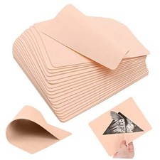 20pcs Tattoo Skin Practice Fake Skins - Tattoo Practice Skin 8 x6 P-20pcs-1mm