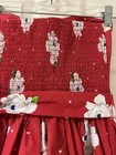 Abercrombie Kids Floral Strapless Dress Red/White Girl Size M — photo 8