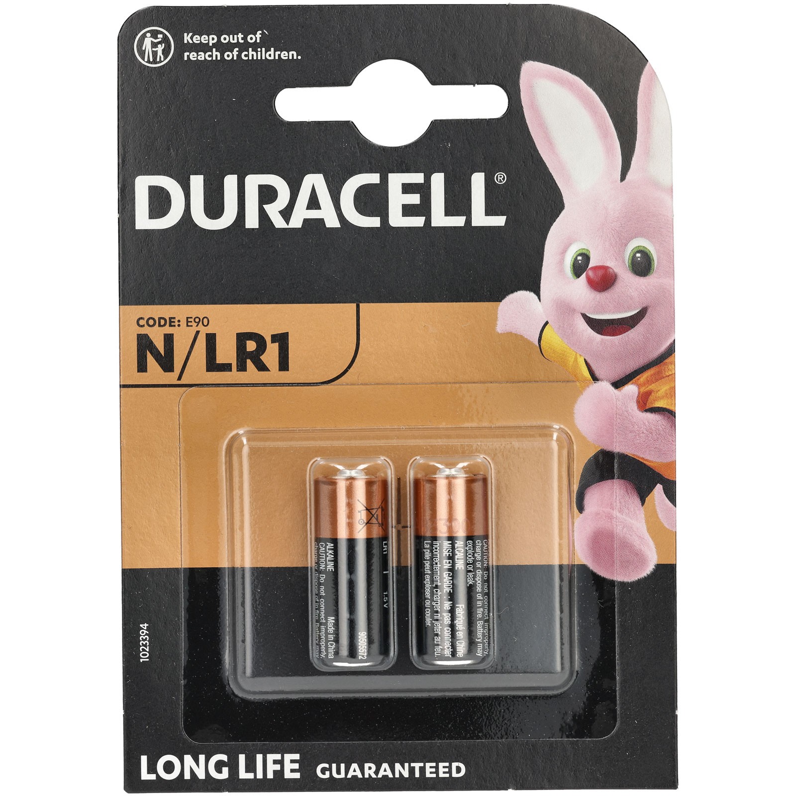 Duracell N / LR1 Speciality Alkaline Battery N 1.5V - Pack of 2
